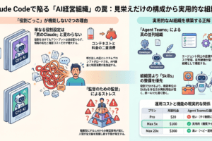Claude Codeで「AI経営組織」ブームは間違っている ― Agent Teams抜きの組織構成は無意味