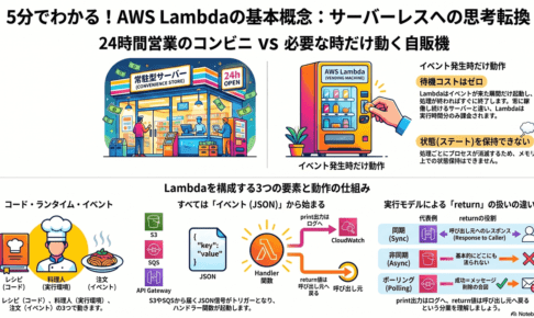 SQSの次はLambdaを腹落ちさせる｜分かりやすい例えから最小構成で動かすまで